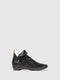 Zip Up Ankle Boots FARAH BLACK